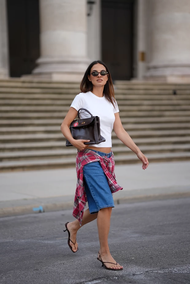 denim βερμούδα