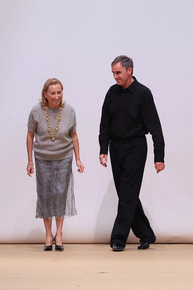 Miuccia Prada & Raf Simons