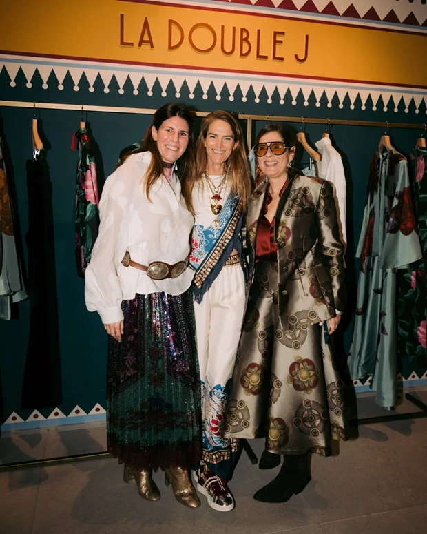 Marianna Tsoureka, JJ Martin and Anastasia Tsoureka