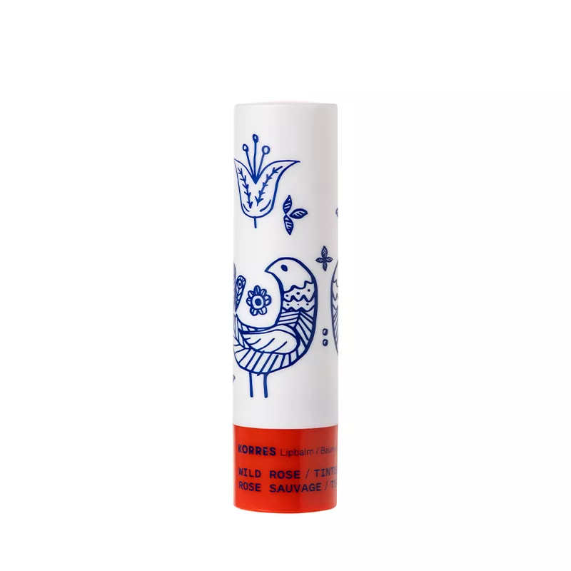 Lip Balm στην απόχρωση άγριο τριαντάφυλλο, KORRES (στα φαρμακεία)