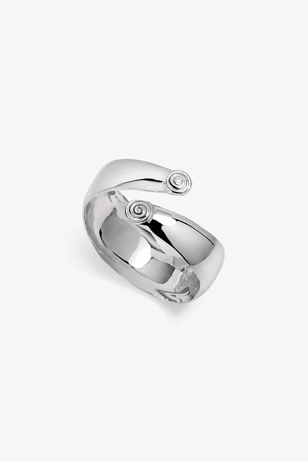Olympia Silver-Tone Arm Cuf, Juju Vera.