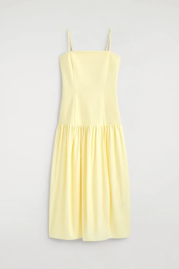 Drop waist μίντι φόρεμα, COS.