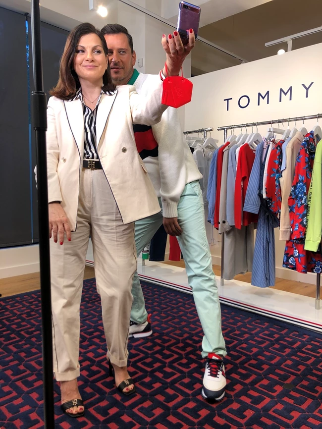 Ελένη Στασινοπούλου Tommy Hilfiger event