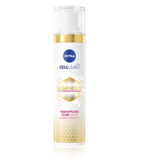 Cellular Luminous630 Day Fluid SPF50, Nivea