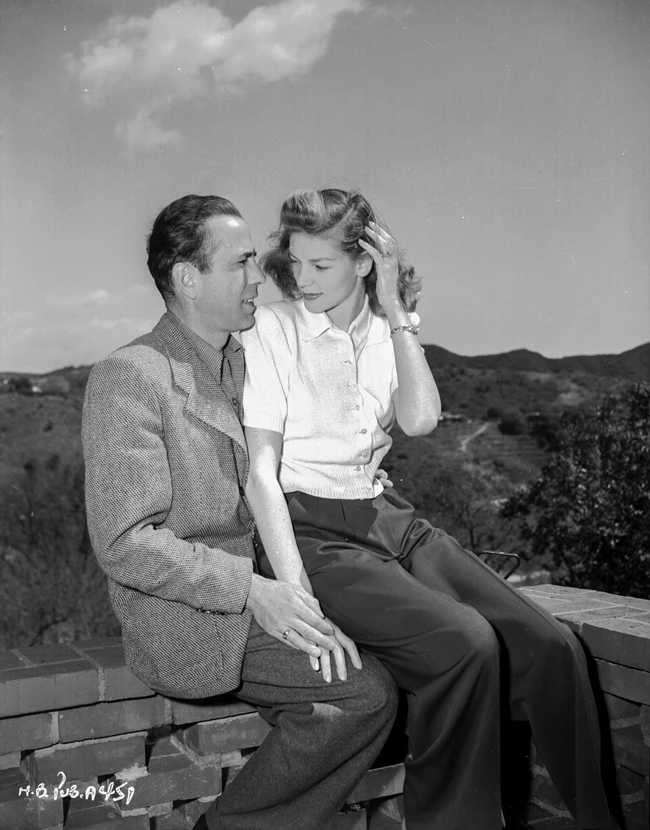 Humphrey Bogart and Lauren Bacall