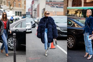 Πώς θα φορέσετε με στιλ τα wide-leg jeans