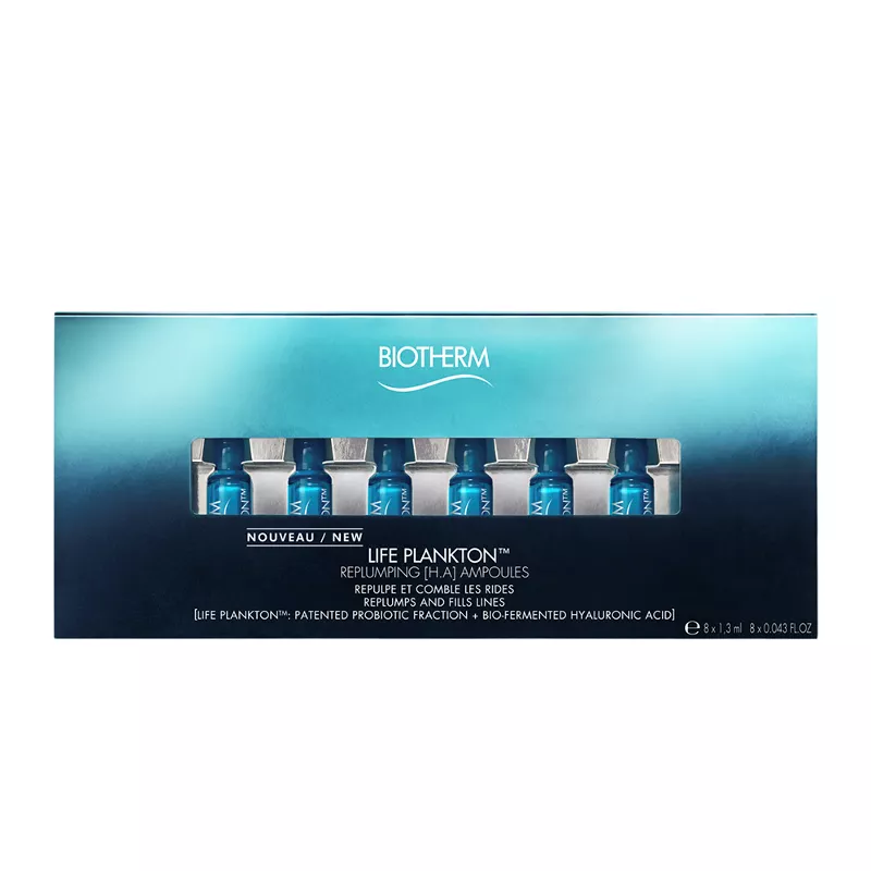 Αμπούλες με υαλουρονικό οξύ, Life Plankton Ampoules, Biotherm
