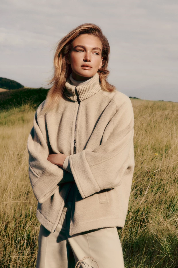 Μπουφάν διπλής όψης Συλλογή Falconeri Φθινόπωρο 2025