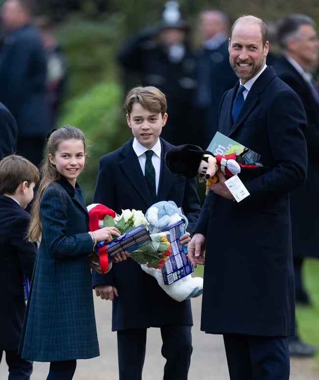 George, Charlotte, Louis