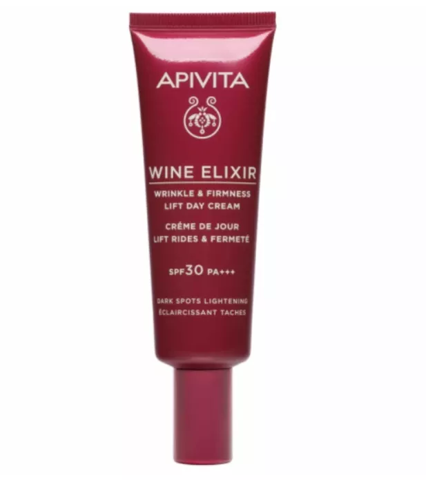 Wine Elixir Wrinkle & Firmness Lift Day Cream, APIVITA (στα φαρμακεία)
