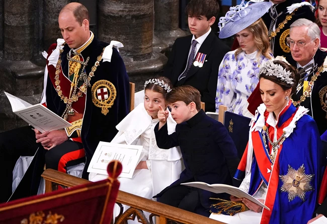 William, Kate, Charlotte, Louis