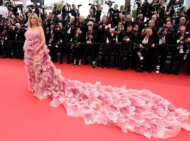 Η Heidi Klum με Elie Saab