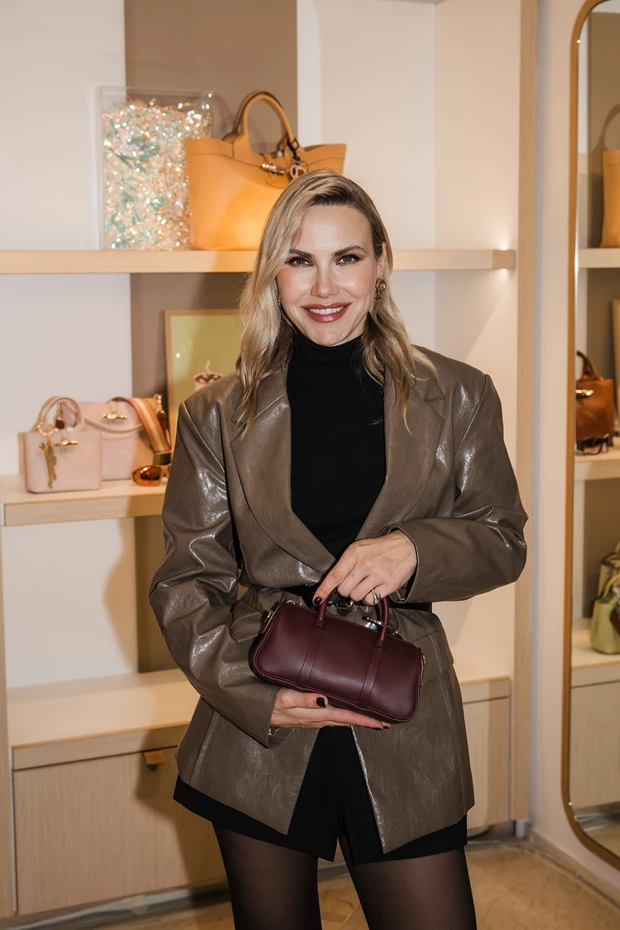 Κάτια Δέδε Longchamp event December 2025