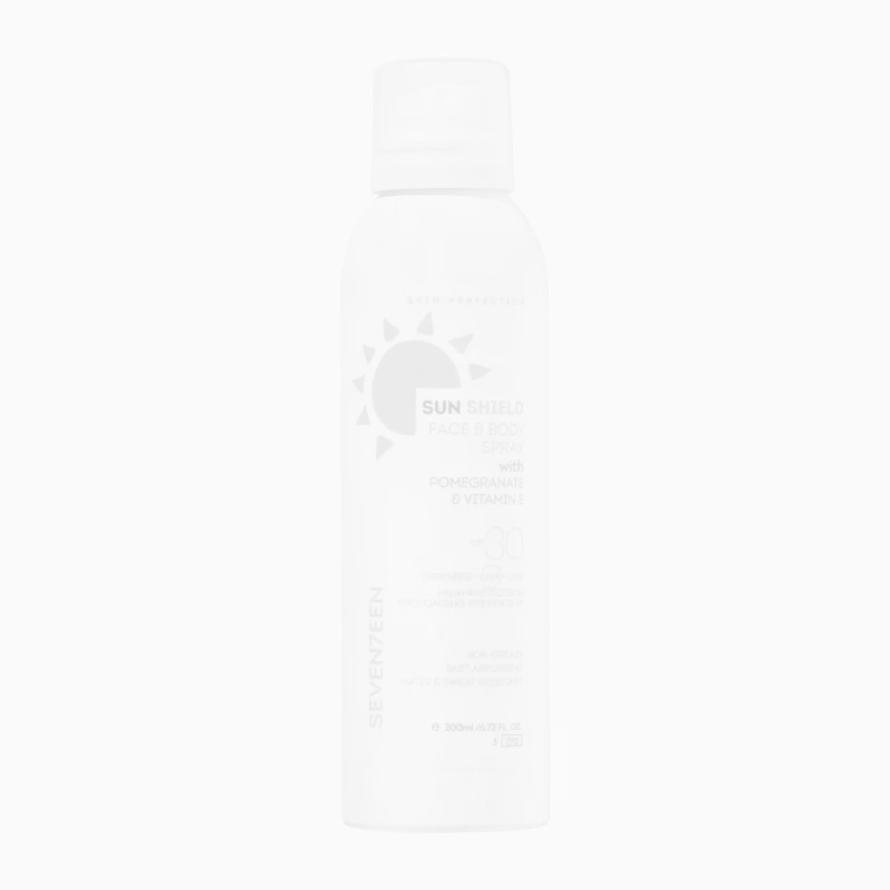 Sun Shield Face & Body Spray SPF30, Seventeen Cosmetics