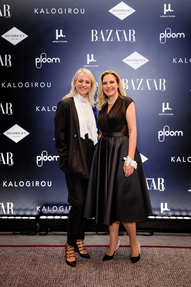 Ορσαλία Παρθένη, Ελένη Πατεράκη (Editor in Chief Harper's Bazaar Greece)