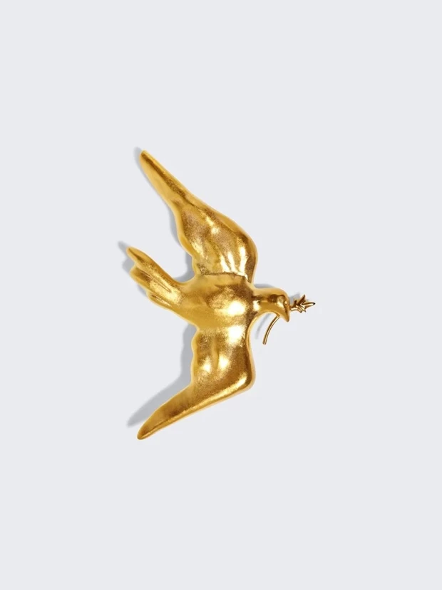 Schiaparelli - Small Dove Brooch