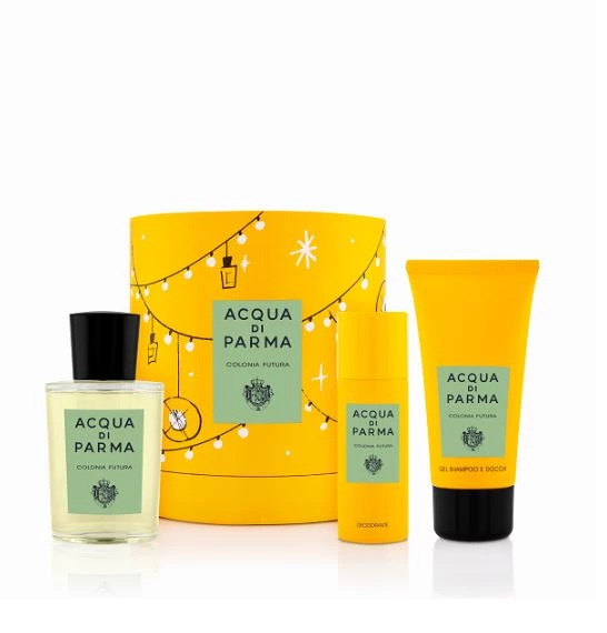 Σετ με άρωμα, shower gel και αποσμητικό, Colonia Futura Gift Set, Acqua di Parma (atticadps.gr)