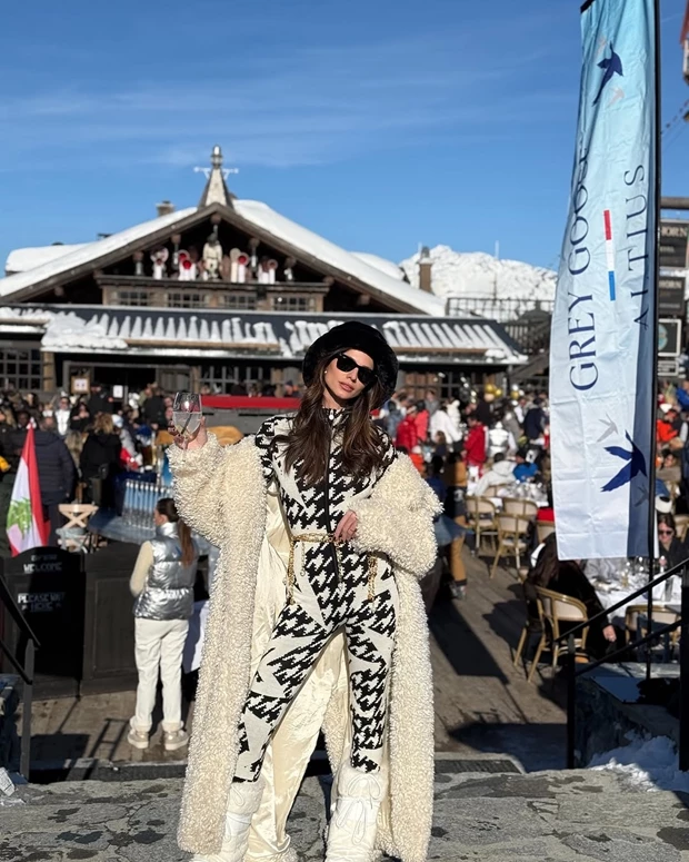 Στην Κουρσεβέλ με την Ηλιάνα Παπαγεωργίου και την Grey Goose Altius