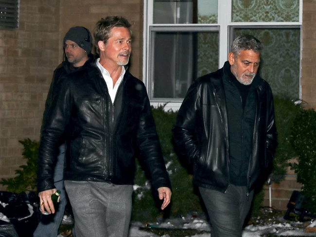 Brad Pitt - George Clooney