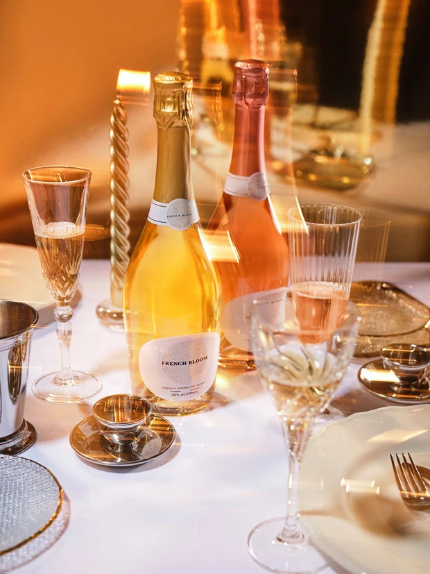 French Bloom | Το premium γαλλικό non alcoholic αφρώδες κρασί είναι η πολυτελής επιλογή για ξεχωριστή εμπειρία χωρίς αλκοόλ