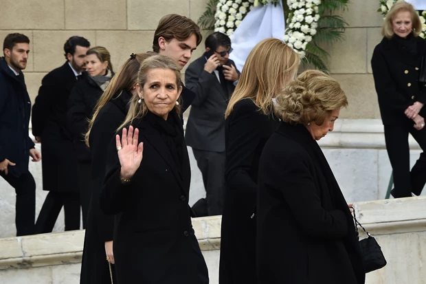 Η Σοφία της Ισπανίας με την Infanta Elena