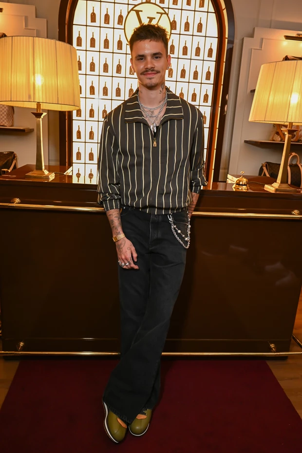 Romeo Beckham Louis Vuitton Hotel pop-up