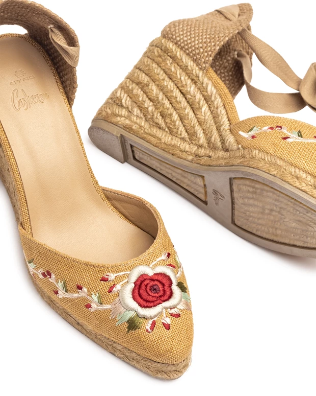 Etro x Castañer 2025