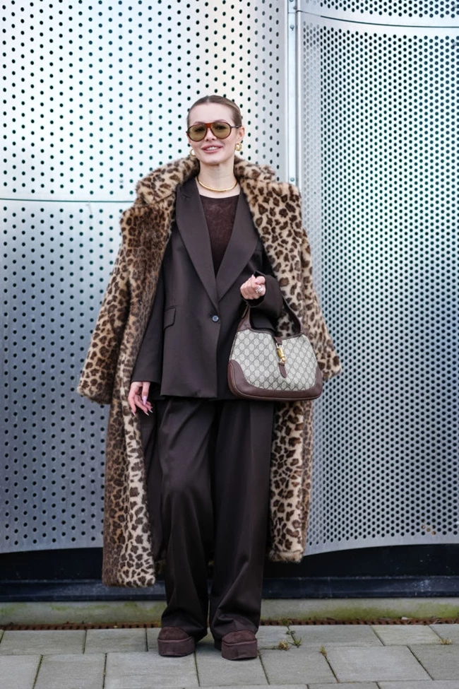 Faux Fur παλτό