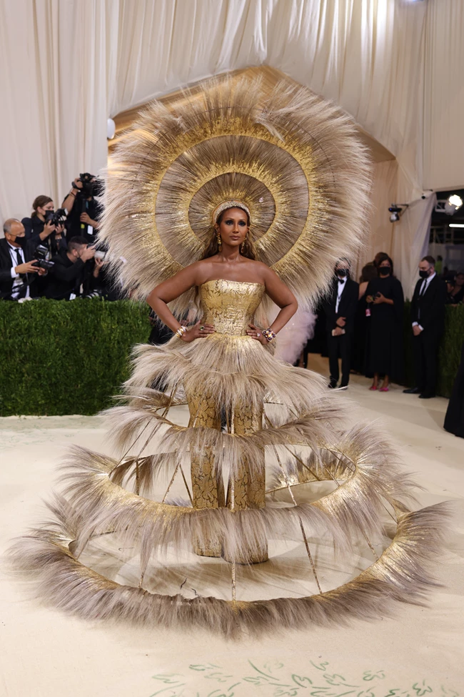 Met Gala 2021 Iman
