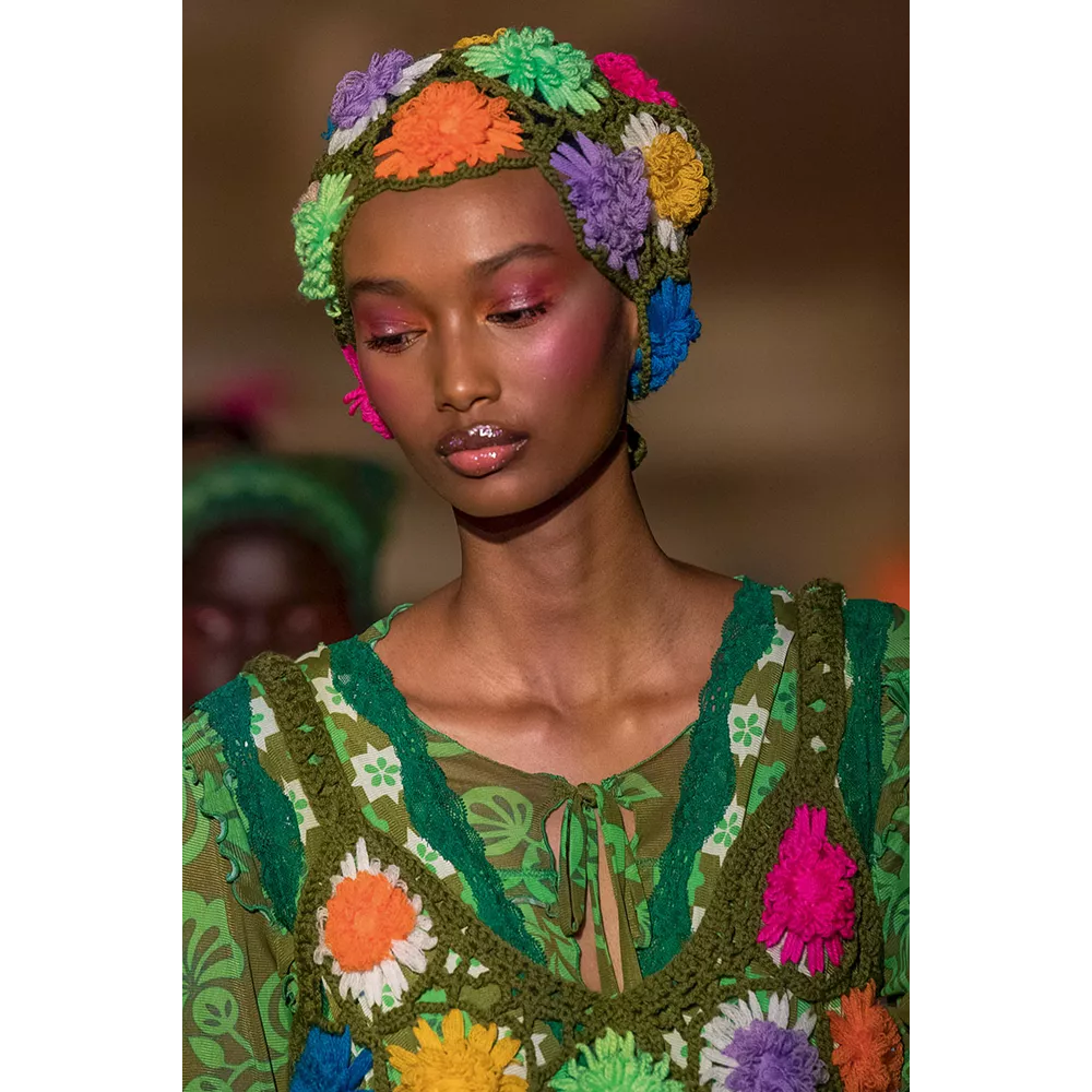 Vintage-inspired turban