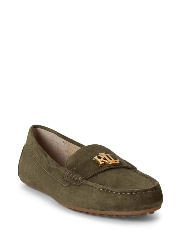 Γυναικεία suede loafers Lauren Ralph Lauren, attica.