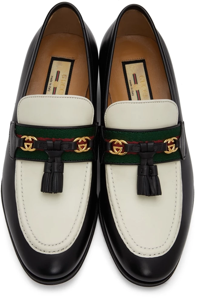 Paride Loafers σε μαύρο - άσπρο, Gucci.