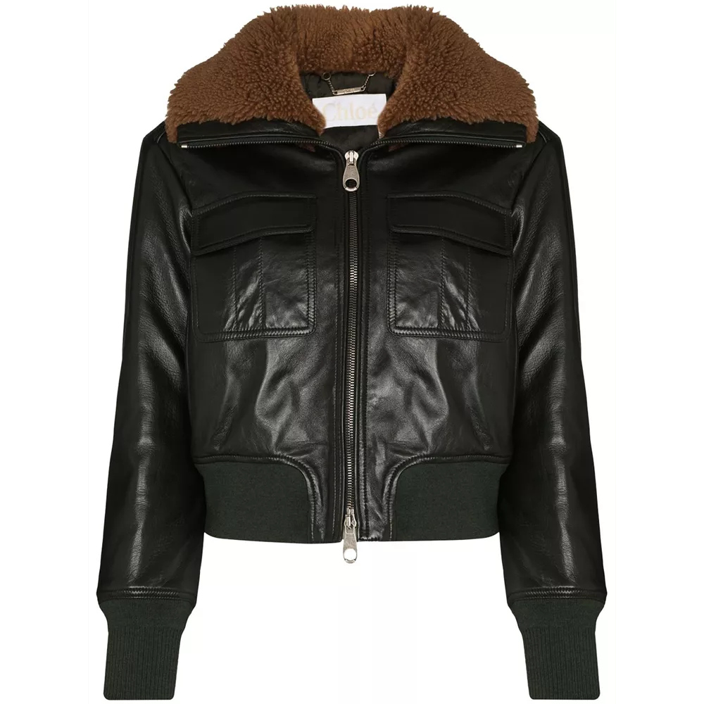 Leather jacket