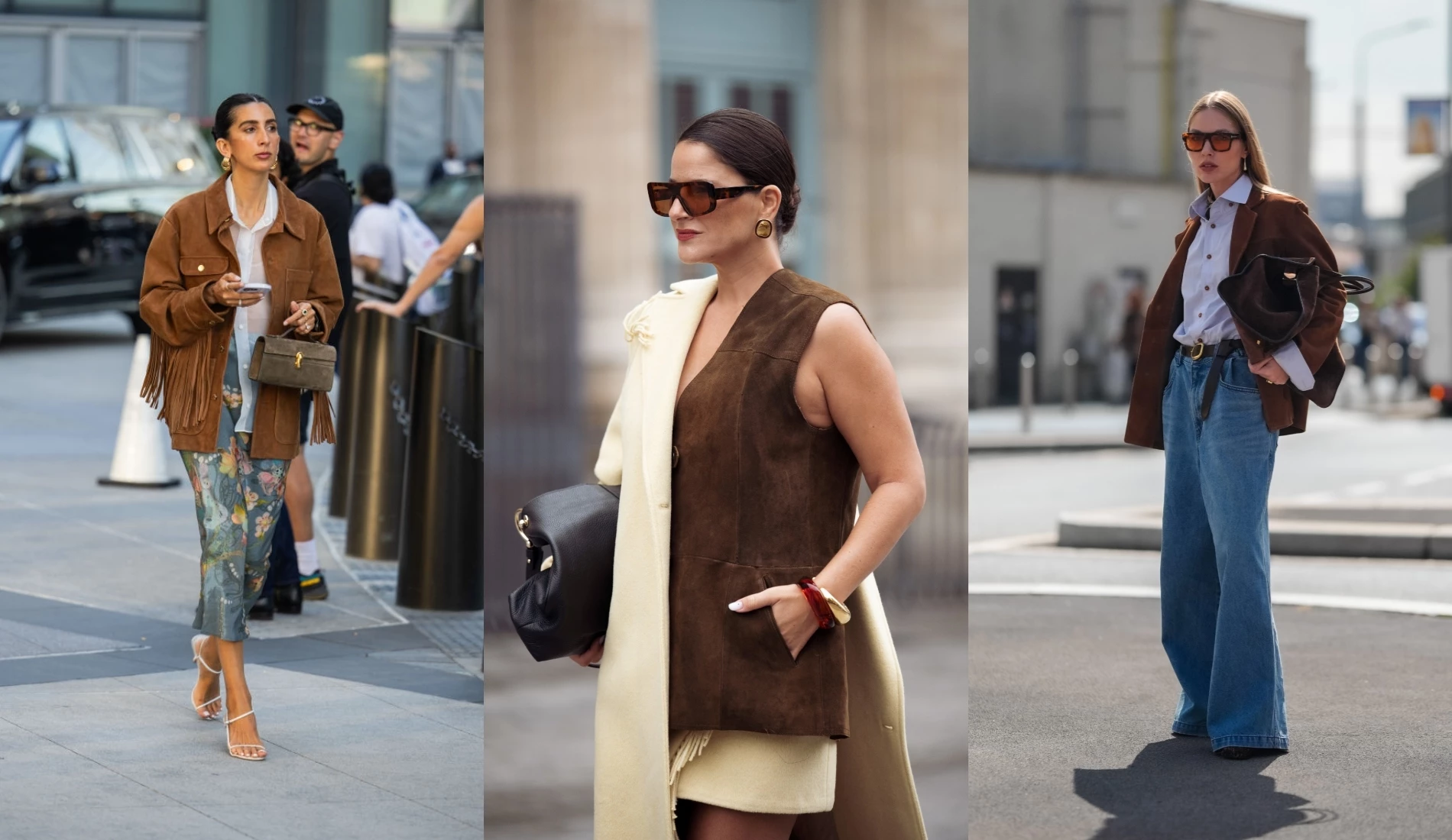 Οι κομψές suede τσάντες που θα κρατήσετε όλη τη χρονιά