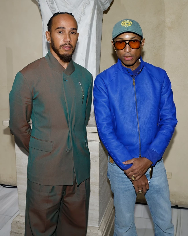 Lewis Hamilton και Pharrell Williams