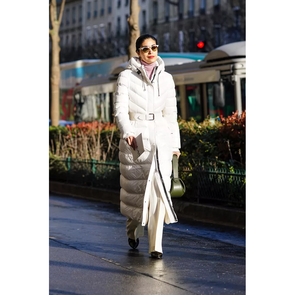 Με puffer coat