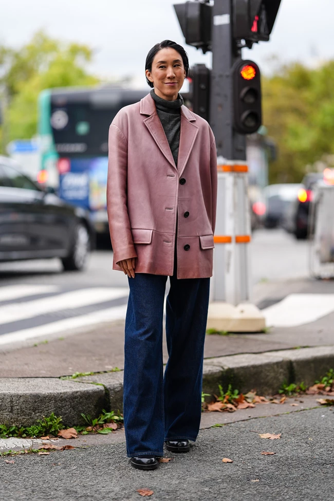 street style powder pink