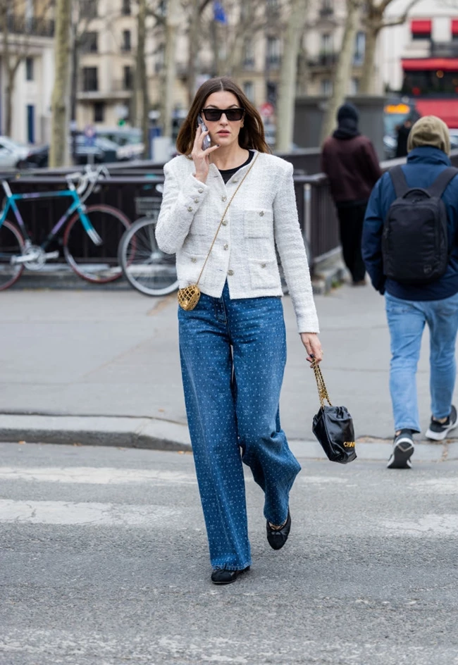 μπαλαρίνες & τζιν street style