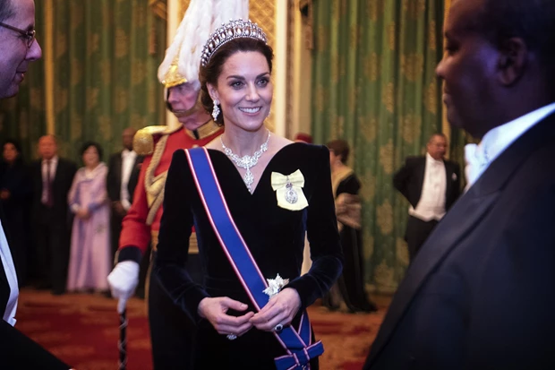 Kate Middleton με τιάρα