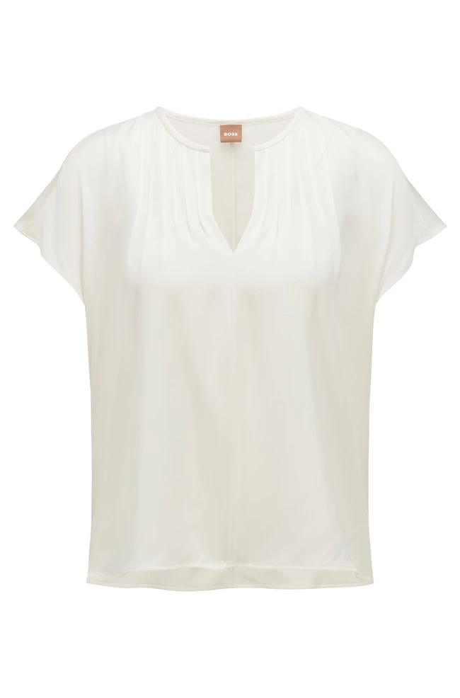 Μεταξωτό τοπ BOSS, attica.