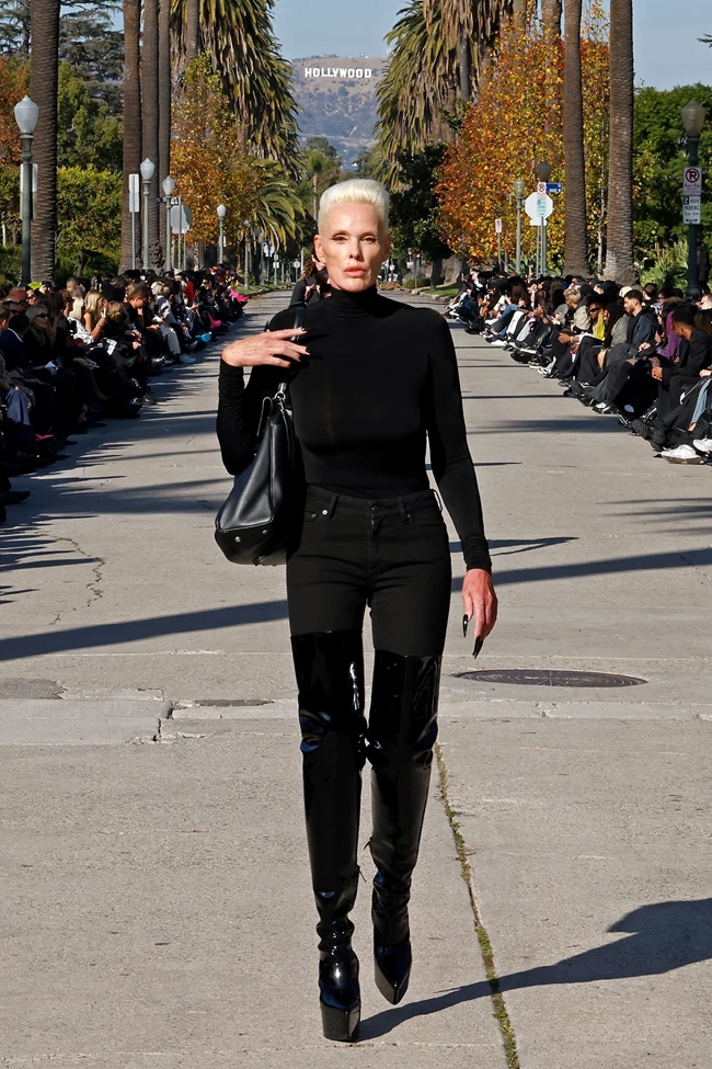 Brigitte Nielsen Balenciaga Fall 2024