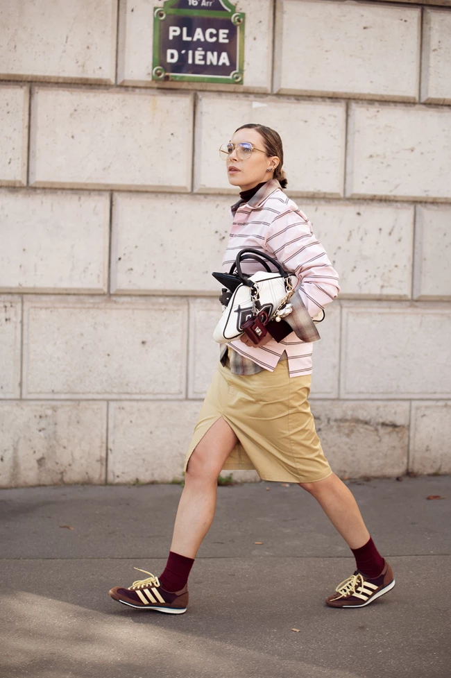 street style powder pink