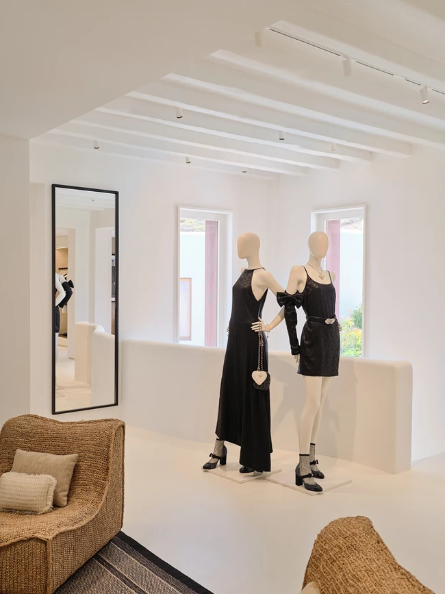 Chanel seasonal boutique mykonos