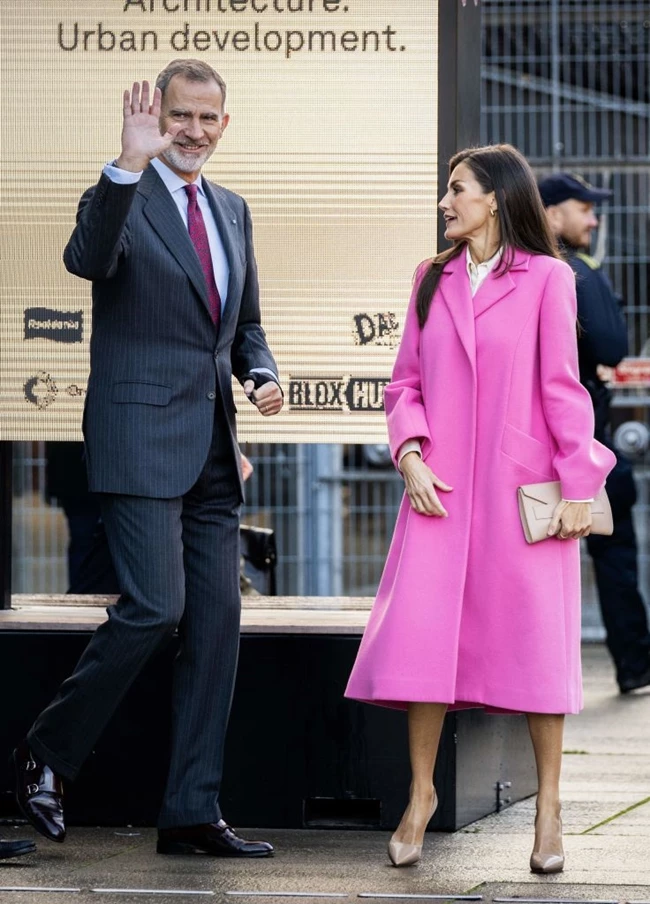 Βασιλιάς Felipe και βασίλισσα Letizia