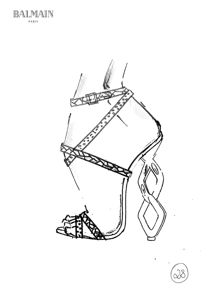 Balmain Ελβίρα Παναγιωτοπούλου