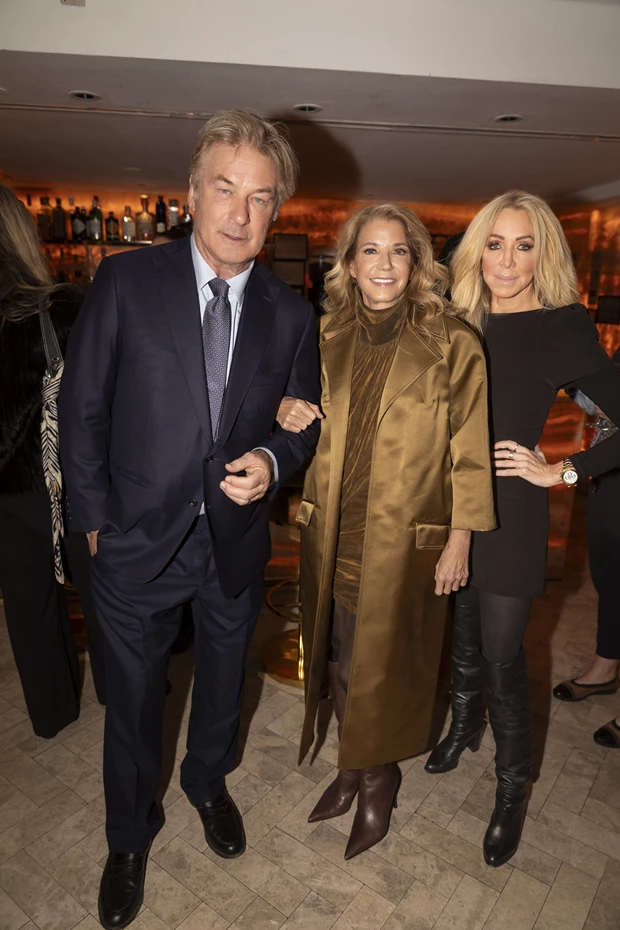 Alec Baldwin, Candace Bushnell, Anna Rothschild