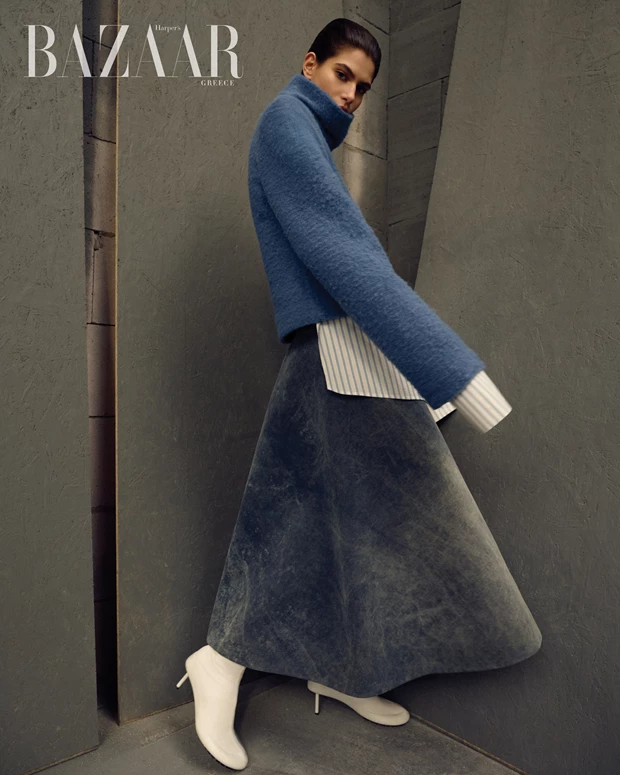 Ανθή Φακιδάρη - Harper's Bazaar Greece Cover Dec2025