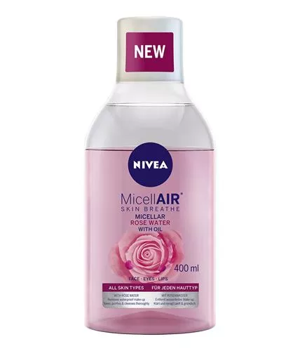 Μικυλλιακό νερό με ροδόνερο, MicellAIR Rose Water, Nivea