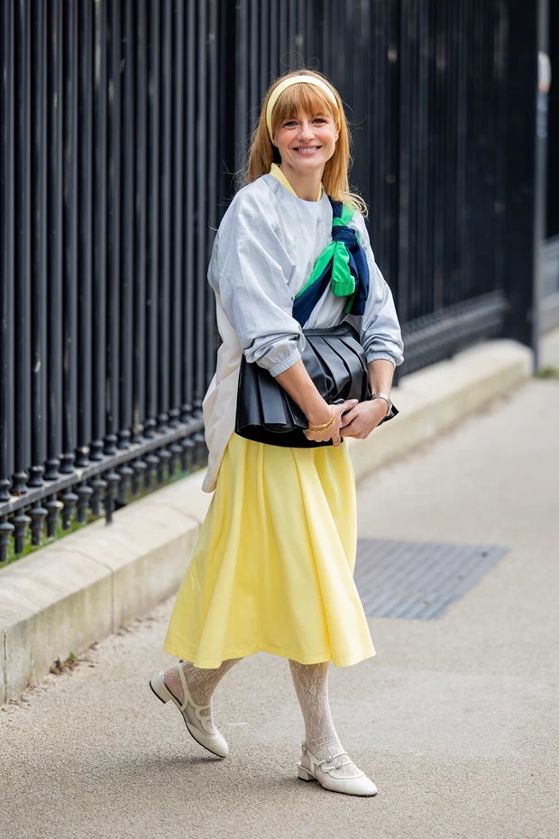 Pale yellow