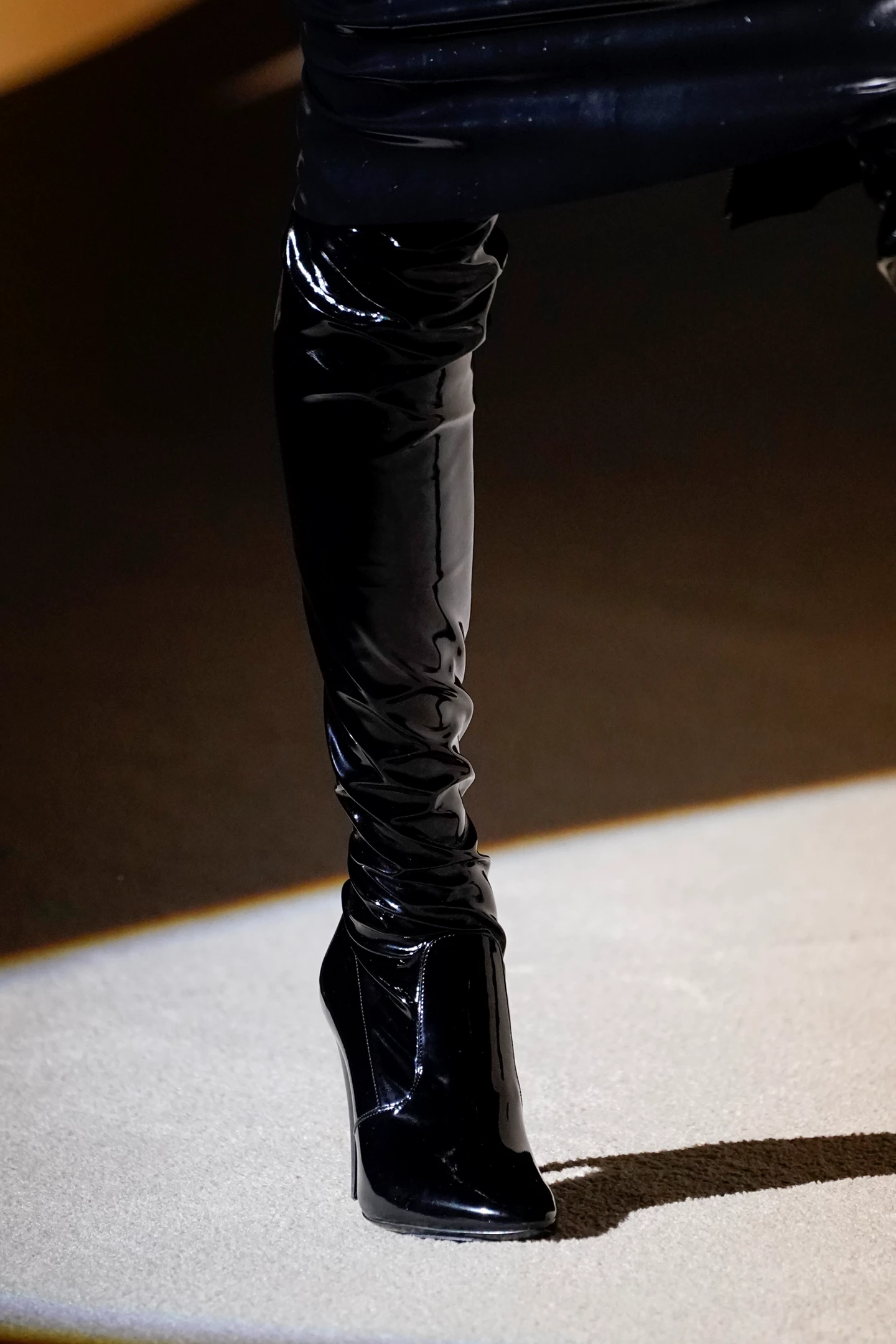 Thigh - high boots